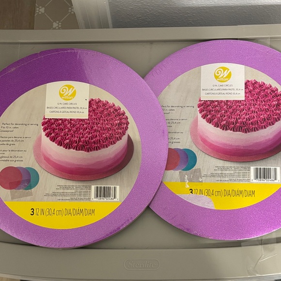 Wilton Purple Cake Circles - 12 Inch - Picture 7 of 7